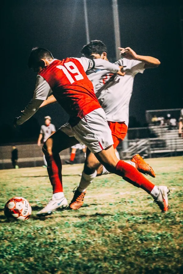 Soccer match coverage